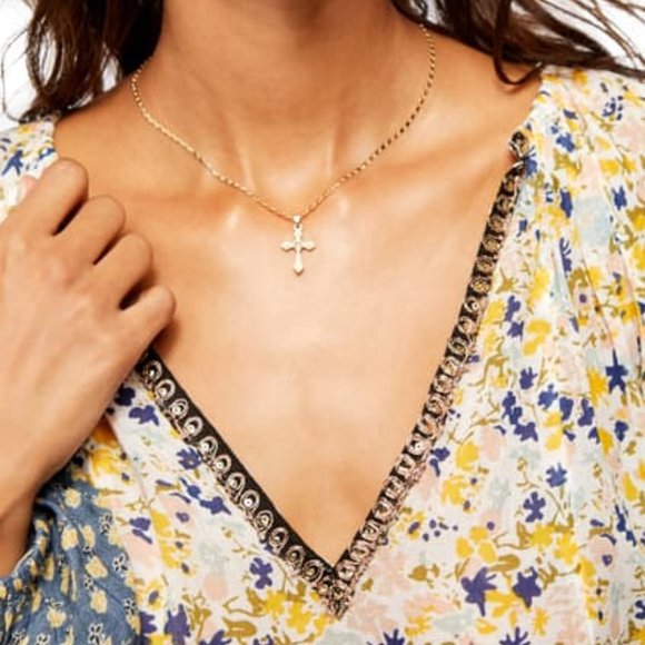 FREE PEOPLE Gardenia Tunic Top Ivory - Picture 2 of 7